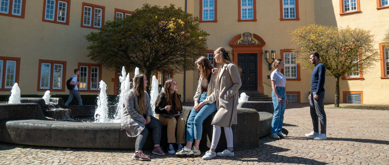 Schlosshof der Hochschule der Bundesbank in Hachenburg ©Deutsche Bundesbank, Roosen Photography