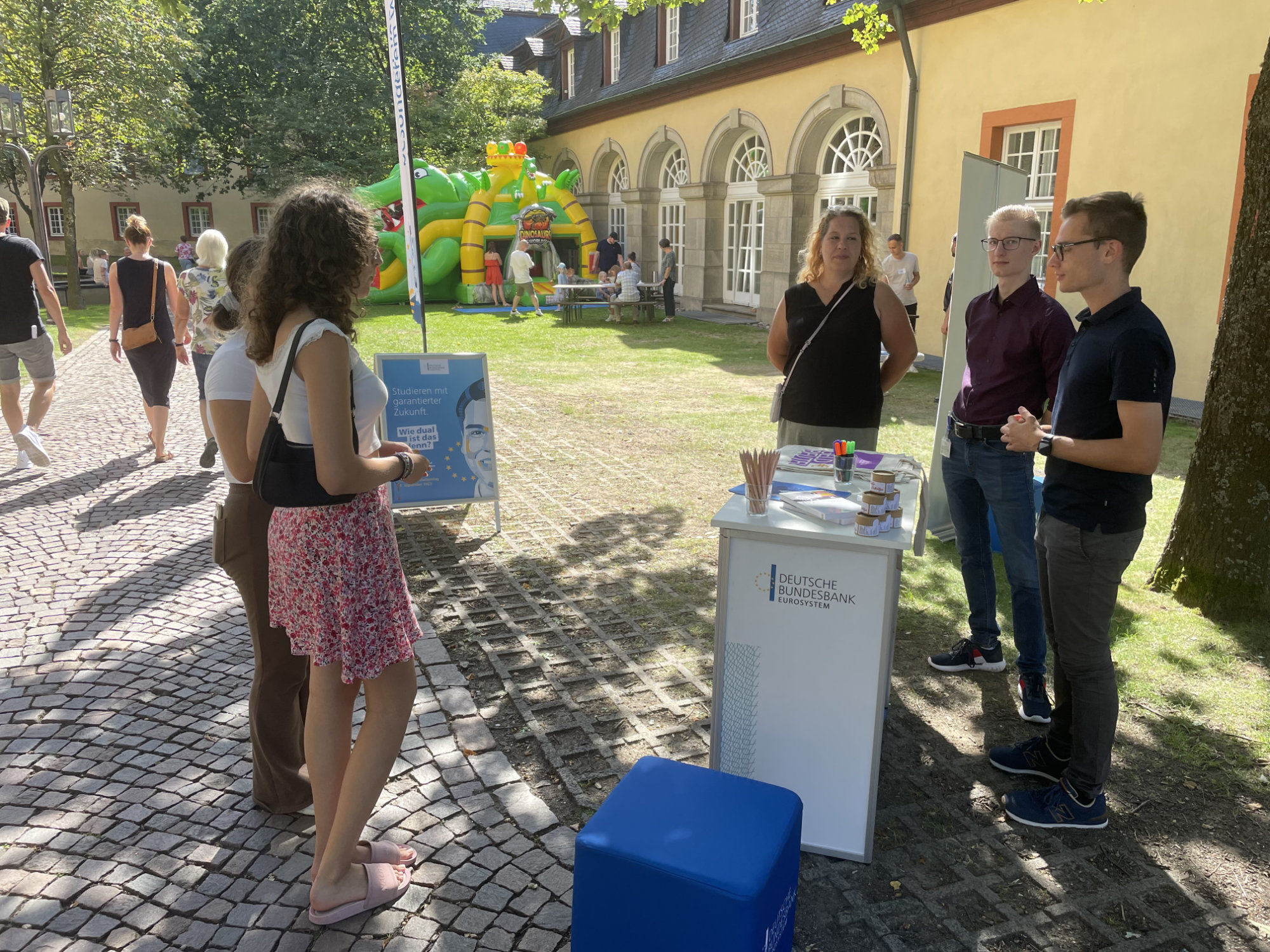 Tag des offenen Denkmals - Stand der Studenten*innen ©Andreas Kremer