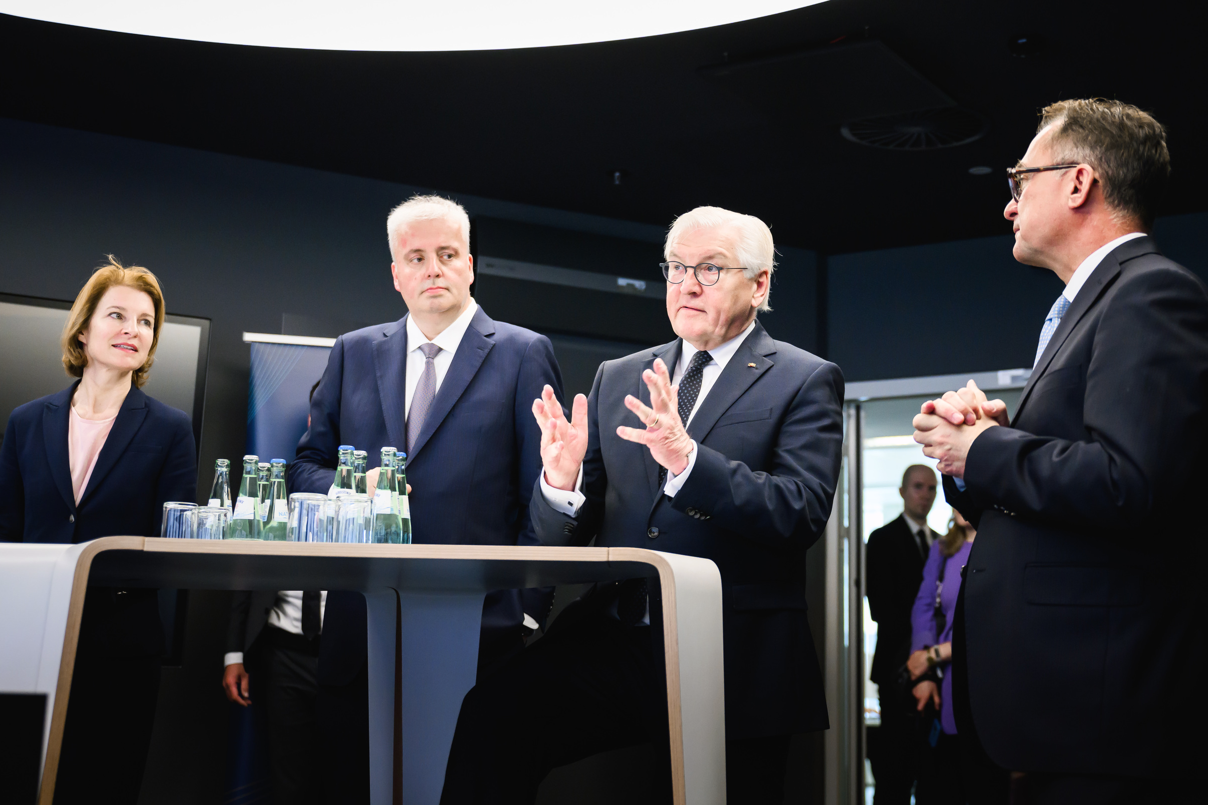 Bundespräsident Steinmeier zu Besuch in der Bundesbank ©Marvin Ibo Güngör / Bundesregierung