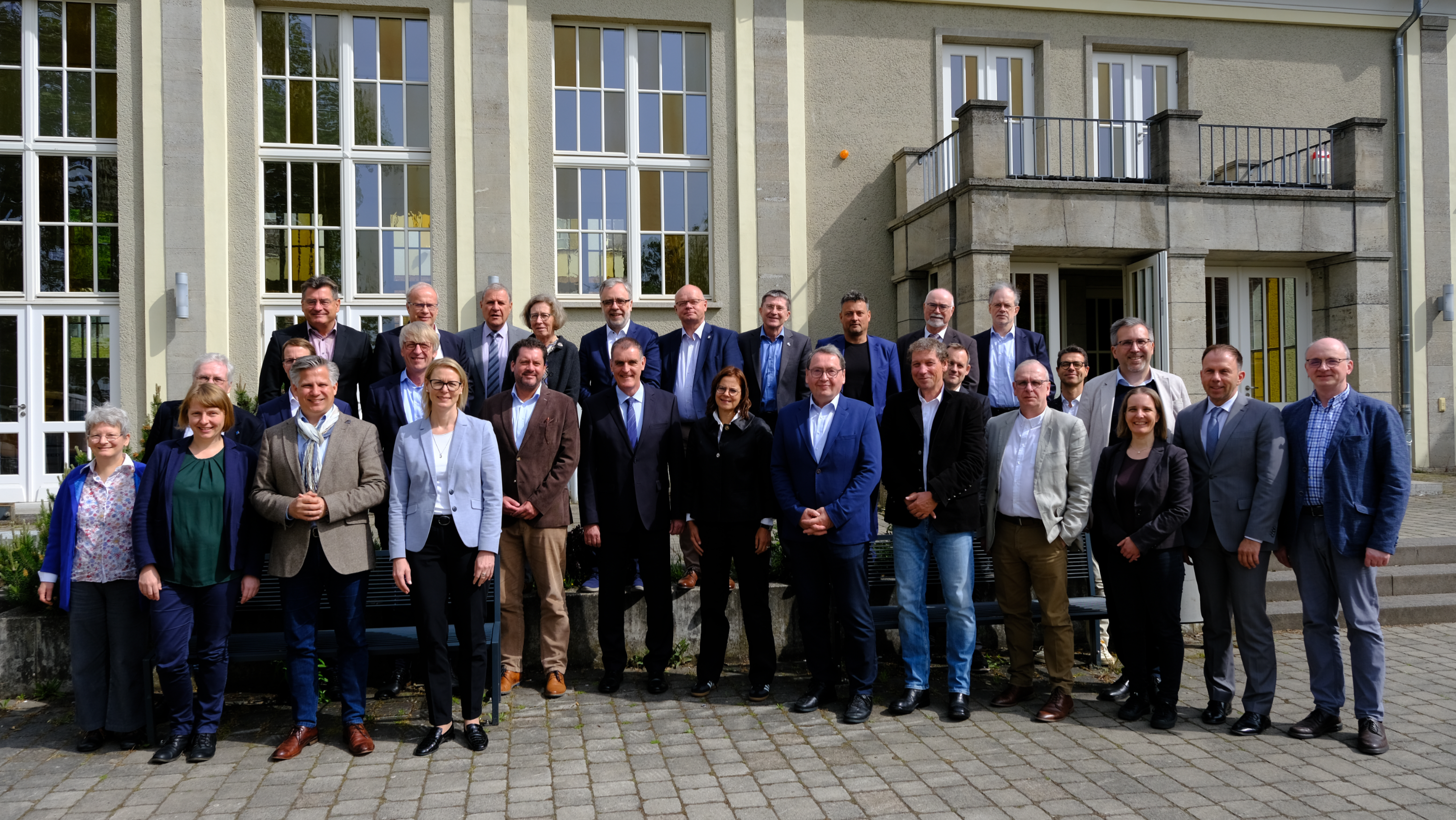 Die Mitglieder der Rektorenkonferenz für die Hochschulen des öffentlichen Dienstes ©Hochschule Nordhausen 