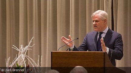 Andreas Dombret bei seiner Rede