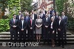 Foto zeigt Studierende der Hochschule der Sparkassen-Finanzgruppe