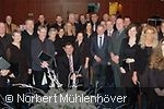 Gruppenfoto mit Gästen des Neujahrempfangs der Hochschule der Bundesbank