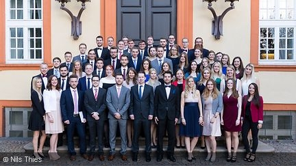 Gruppenfoto vom Abschlussjahrgang