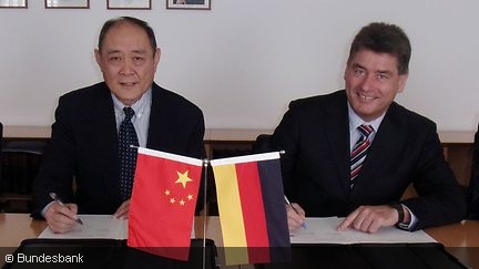 Kang Yitong und Erich Keller, Deutsch-chinesische Hochschul-Partnerschaft erneuert