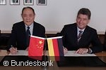 Kang Yitong und Erich Keller, Deutsch-chinesische Hochschul-Partnerschaft erneuert