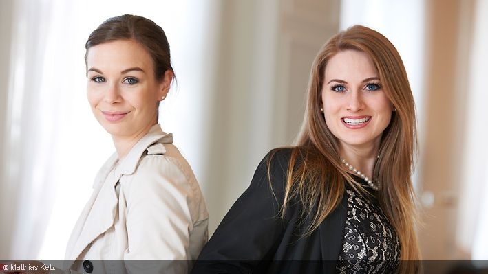 Annika Löffler (links) und Franziska Zepf