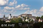 Hachenburg mit dem Schloss der Hochschule