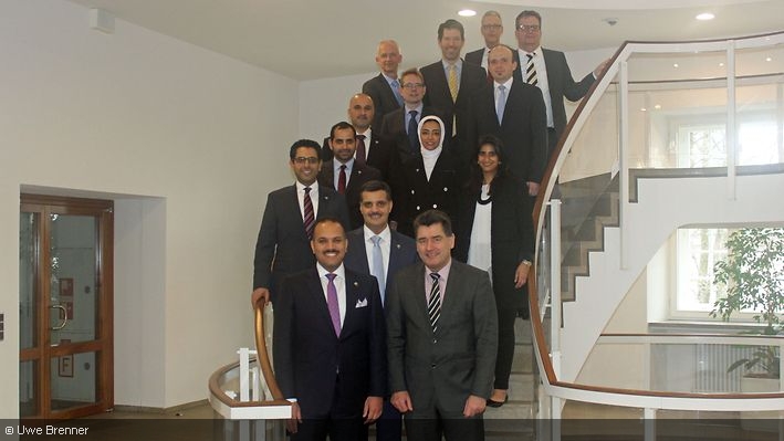 Besuch einer Abordnung der Central Bank of Kuweit an der Hochschule