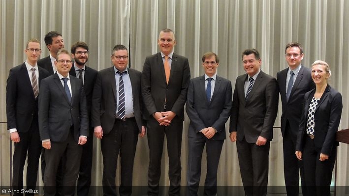 Mark Mora, Vorstandsmitglied der Tschechischen Nationalbank, zu Besuch in Hachenburg